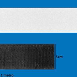 Fecho de Contato: Velcro de tecido, colante, Branco e Preto